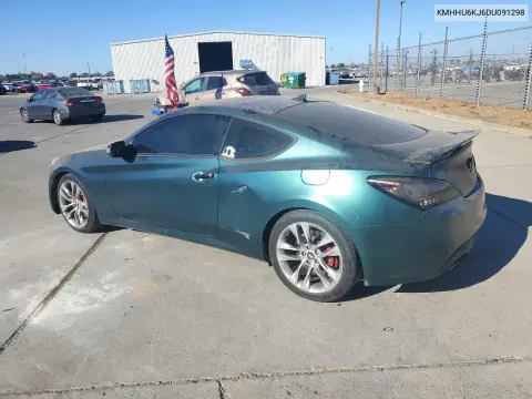KMHHU6KJ6DU091298 — 2013 Hyundai Genesis Coupe, фото 2 с аукциона Copart, Повреждения снизу