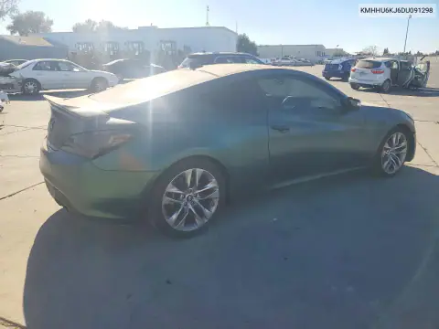 KMHHU6KJ6DU091298 — 2013 Hyundai Genesis Coupe, фото 3 с аукциона Copart, Повреждения снизу