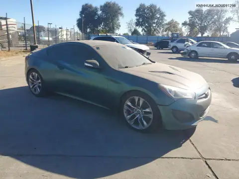 KMHHU6KJ6DU091298 — 2013 Hyundai Genesis Coupe, фото 4 с аукциона Copart, Повреждения снизу