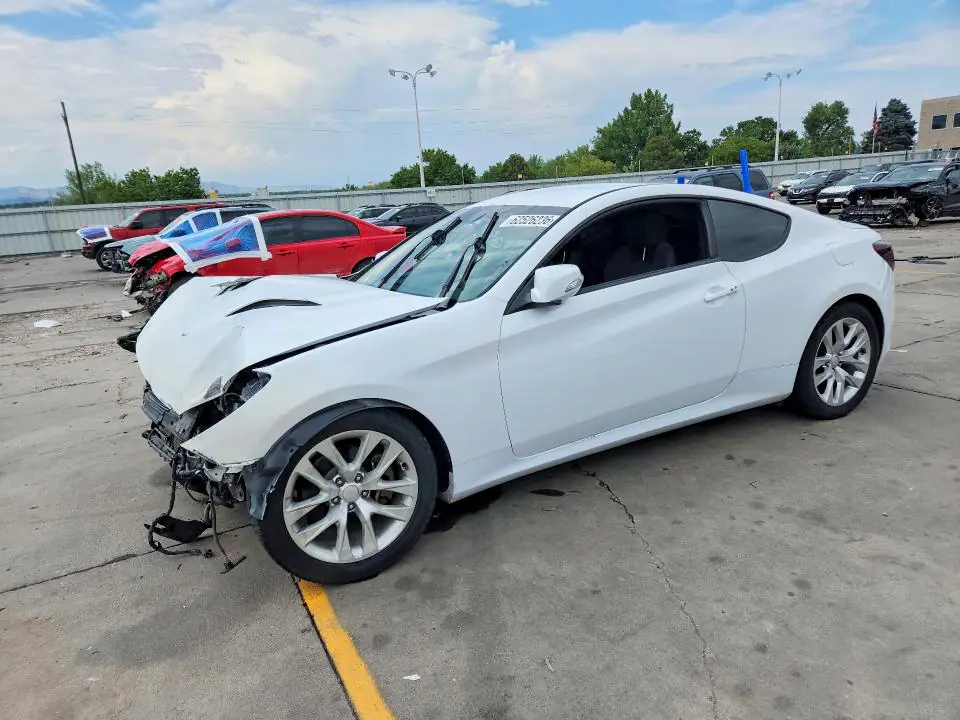 KMHHT6KJ4GU132454 Hyundai Genesis Coupe 2016 — повреждение Передняя часть, фото до ремонта
