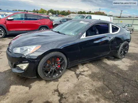 KMHHT6KJ6GU131242 — 2016 Hyundai Genesis Coupe, Сторона, фото до ремонта