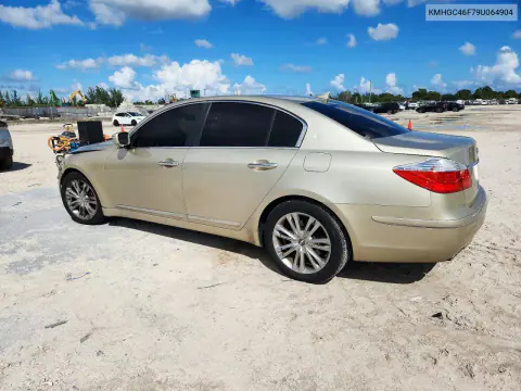 2009 Hyundai Genesis 4.6L VIN KMHGC46F79U064904 фото 2