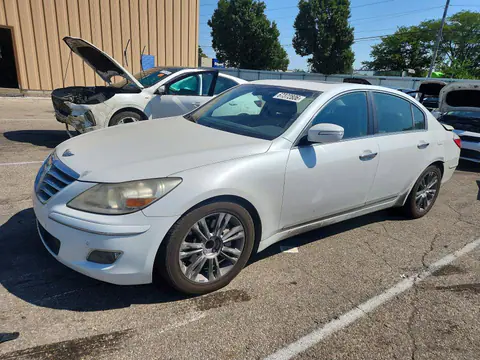 KMHGC4DF6BU145000 — 2011 Hyundai Genesis, Задняя часть (Rear End), фото до ремонта