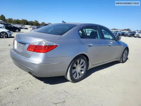 KMHGC4DE6BU113641 — 2011 Hyundai Genesis, фото 3 с аукциона Copart, Мелкие вмятины и царапины