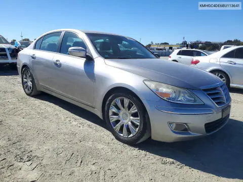 KMHGC4DE6BU113641 — 2011 Hyundai Genesis, фото 4 с аукциона Copart, Мелкие вмятины и царапины