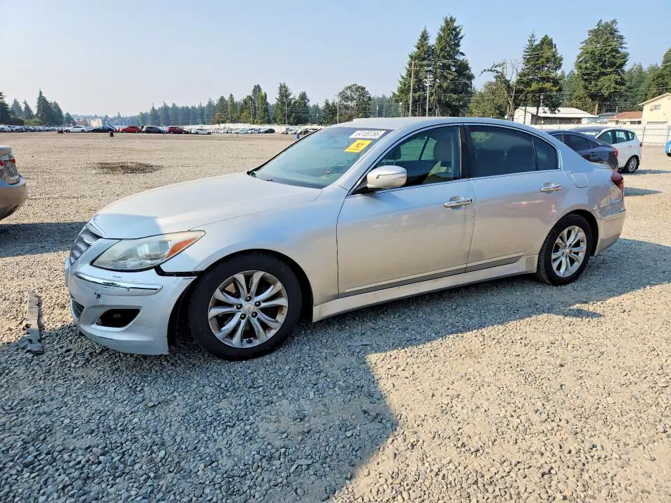 KMHGC4DD0CU191390 Hyundai Genesis 2012 — повреждение Передняя часть, фото до ремонта