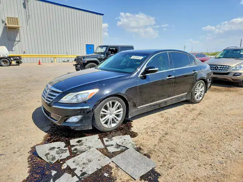 KMHGC4DF4CU168812 — 2012 Hyundai Genesis, Задняя часть (Rear End), фото до ремонта