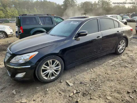 2014 Hyundai Genesis 3.8L VIN KMHGC4DD4EU260455 фото 1