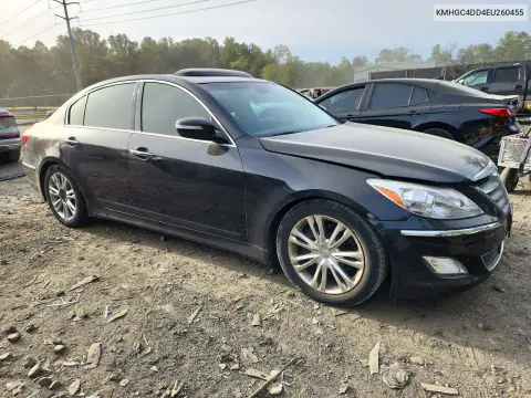 2014 Hyundai Genesis 3.8L VIN KMHGC4DD4EU260455 фото 4