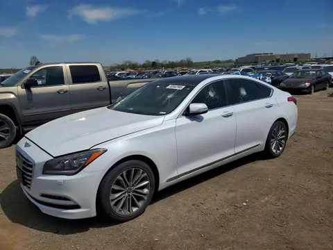 KMHGN4JE4FU017706 — 2015 Hyundai Genesis, Вандализм (Vandalism), фото до ремонта