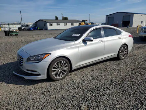 KMHGN4JEXFU033344 — 2015 Hyundai Genesis, Задняя часть (Rear End), фото до ремонта