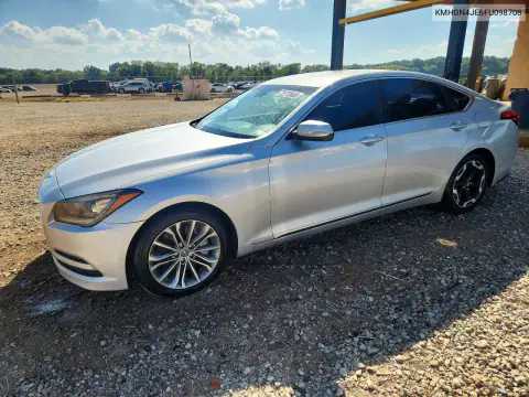 KMHGN4JE6FU098708 — 2015 Hyundai Genesis, Сторона, фото до ремонта