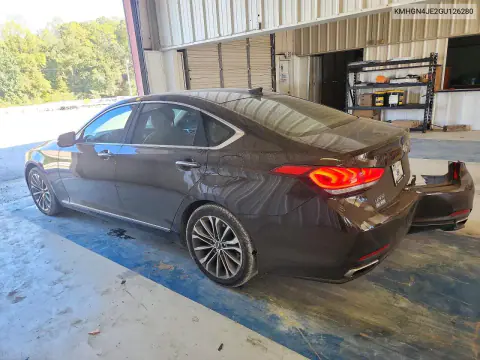 2016 Hyundai Genesis 3.8L VIN KMHGN4JE2GU126280 фото 2