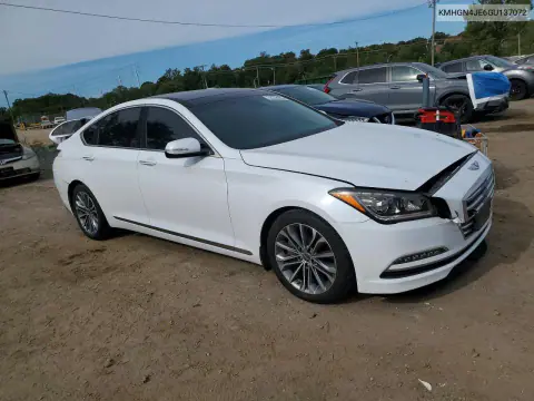 2016 Hyundai Genesis 3.8L VIN KMHGN4JE6GU137072 фото 4