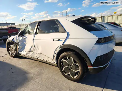 KM8KMDAF3NU048515 — 2022 Hyundai Ioniq 5, фото 2 с аукциона Copart, Сторона