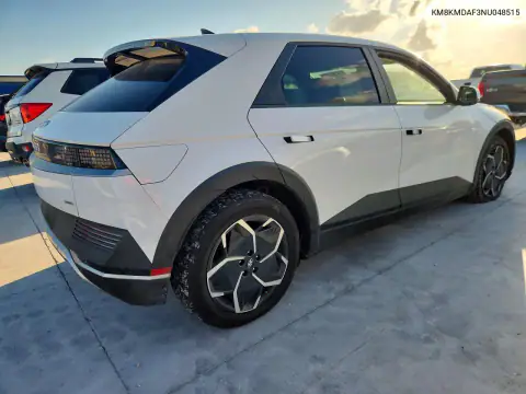 KM8KMDAF3NU048515 — 2022 Hyundai Ioniq 5, фото 3 с аукциона Copart, Сторона
