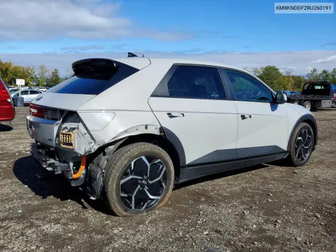 2024 Hyundai Ioniq 5 Sel VIN KM8KNDDF2RU260191 фото 3