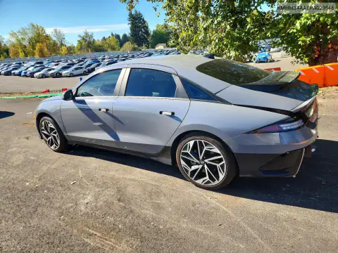 KMHM34AA0PA020546 — 2023 Hyundai Ioniq 6, фото 2 с аукциона Copart, Задняя часть