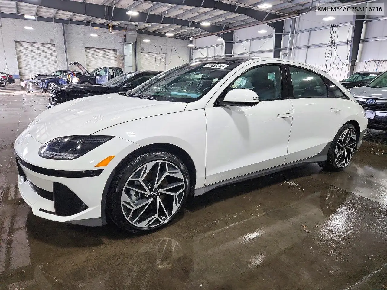 KMHM54AC2SA116716 Hyundai Ioniq 6 2025 — повреждение Сторона, фото до ремонта