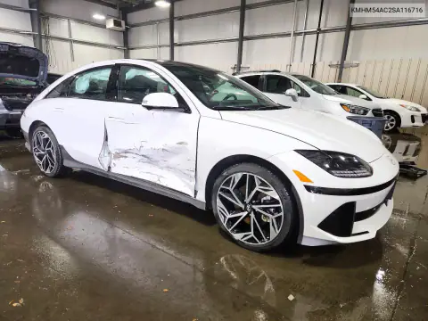 KMHM54AC2SA116716 — 2025 Hyundai Ioniq 6, фото 4 с аукциона Copart, Сторона