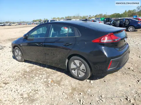 2017 Hyundai Ioniq Blue VIN KMHC65LC9HU056968 фото 2