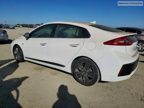 KMHC05LC7HU026949 — 2017 Hyundai Ioniq, фото 2 с аукциона Copart, Механические повреждения