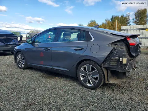 KMHC05LC5JU082247 — 2018 Hyundai Ioniq, фото 2 с аукциона Copart, Задняя часть