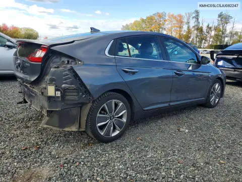 KMHC05LC5JU082247 — 2018 Hyundai Ioniq, фото 3 с аукциона Copart, Задняя часть