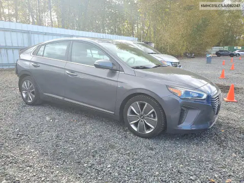 KMHC05LC5JU082247 — 2018 Hyundai Ioniq, фото 4 с аукциона Copart, Задняя часть