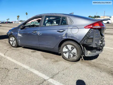 KMHC65LC3LU186267 — 2020 Hyundai Ioniq, фото 2 с аукциона Copart, Повреждения снизу