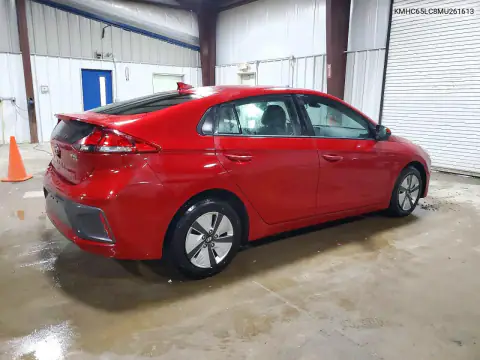 KMHC65LC8MU261613 — 2021 Hyundai Ioniq, фото 3 с аукциона Copart, Подтопление