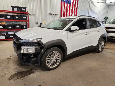 KM8K2CAA9KU333851 — 2019 Hyundai Kona, Передняя часть, фото до ремонта