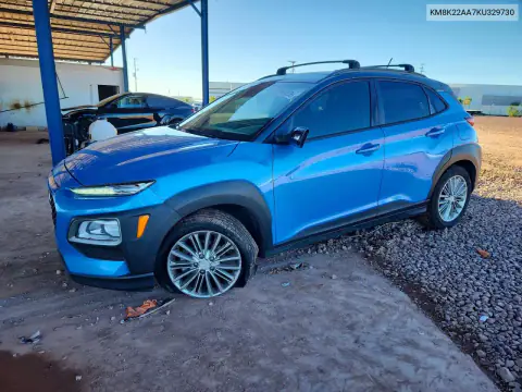 KM8K22AA7KU329730 — 2019 Hyundai Kona, Ходовая часть, фото до ремонта