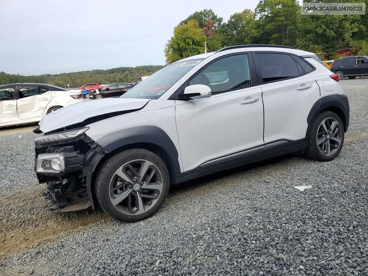 2020 Hyundai Kona VIN KM8K3CA58LU470023 фото 1