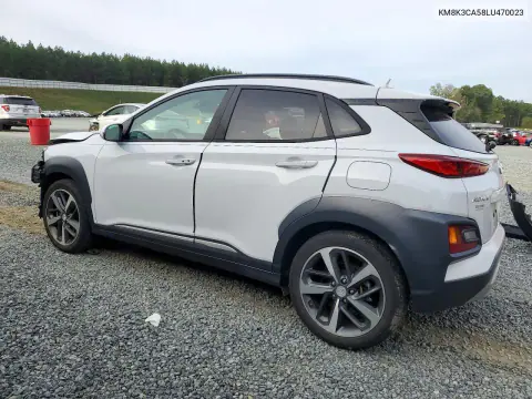 2020 Hyundai Kona VIN KM8K3CA58LU470023 фото 2