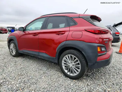 KM8K2CAA7LU473107 — 2020 Hyundai Kona, фото 2 с аукциона Copart 15.10.2026, Механические повреждения