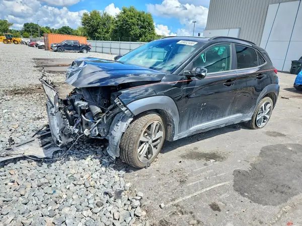 KM8K5CA56MU747411 — 2021 Hyundai Kona, Передняя часть (Front End), фото до ремонта