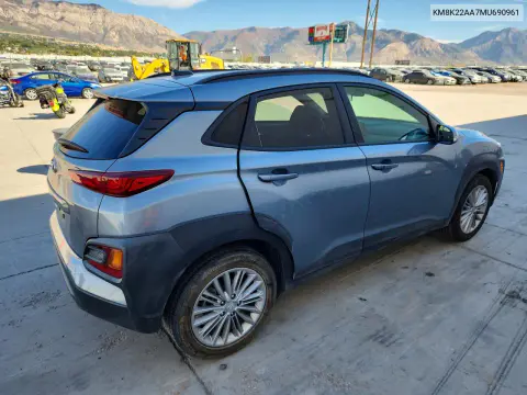 2021 Hyundai Kona Sel VIN KM8K22AA7MU690961 фото 3