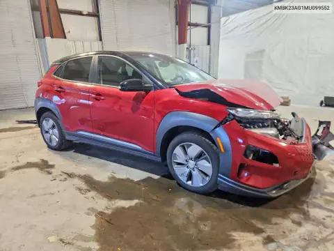 2021 Hyundai Kona Sel VIN KM8K23AG1MU099552 фото 4