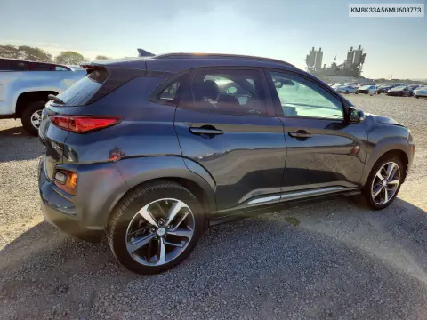2021 Hyundai Kona Limited VIN KM8K33A56MU608773 фото 3