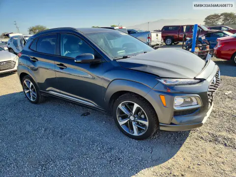 2021 Hyundai Kona Limited VIN KM8K33A56MU608773 фото 4