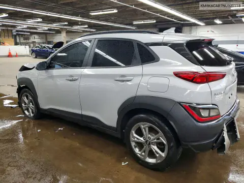 2022 Hyundai Kona Sel VIN KM8K6CAB7NU921118 фото 2