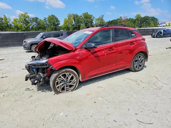 KM8K33A30NU918790 — 2022 Hyundai Kona, Передняя часть (Front End), фото до ремонта