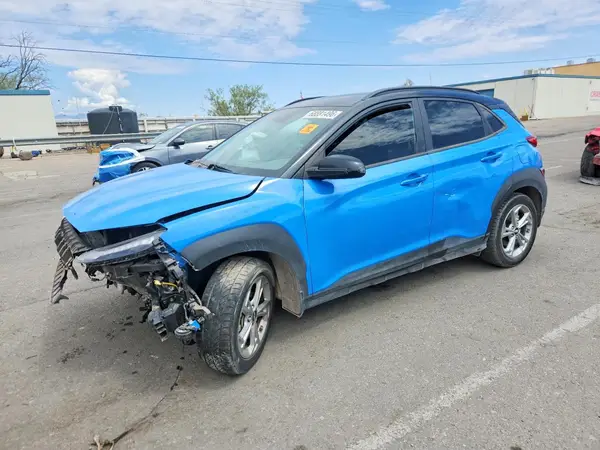 KM8K6CAB7NU902214 — 2022 Hyundai Kona, Передняя часть (Front End), фото до ремонта