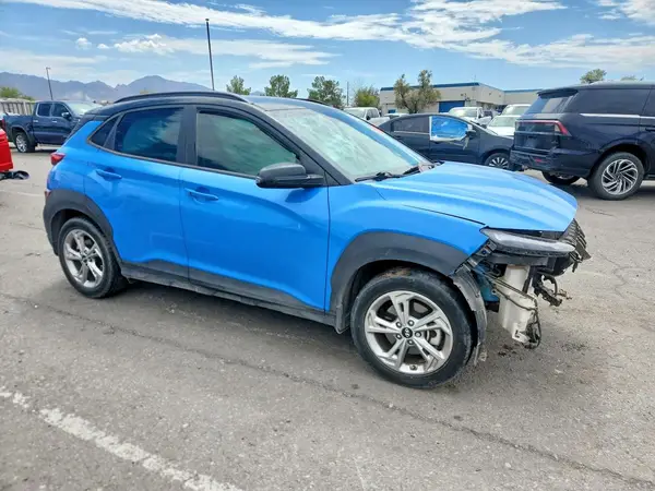 KM8K6CAB7NU902214 — 2022 Hyundai Kona, фото 4 с аукциона Copart, Передняя часть