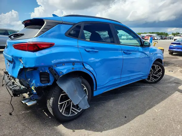 KM8K3CA36NU859079 — 2022 Hyundai Kona, фото 3 с аукциона Copart, Задняя часть