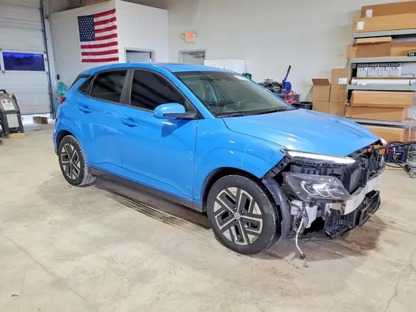KM8K53AG7NU159214 — 2022 Hyundai Kona, фото 4 с аукциона Copart, Передняя часть