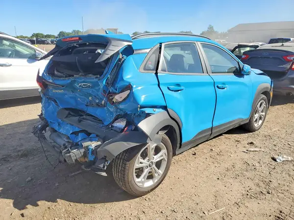 KM8K6CABXNU919217 — 2022 Hyundai Kona, фото 3 с аукциона Copart, Задняя часть