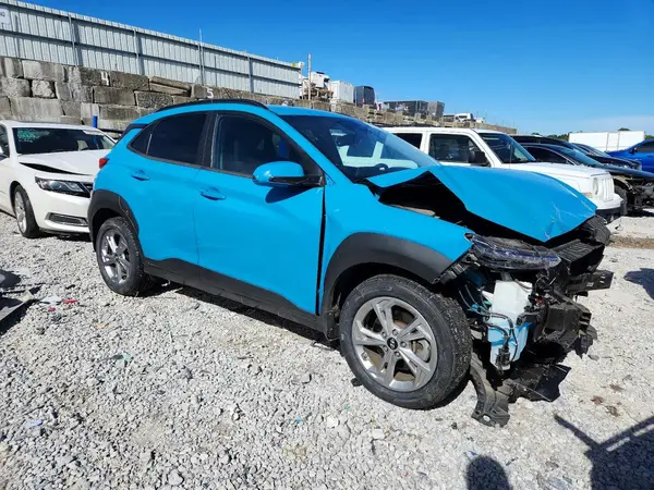 KM8K6CAB1NU916660 — 2022 Hyundai Kona, фото 4 с аукциона Copart, Передняя часть