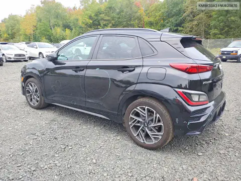 2022 Hyundai Kona N Line VIN KM8K33A31NU820870 фото 2